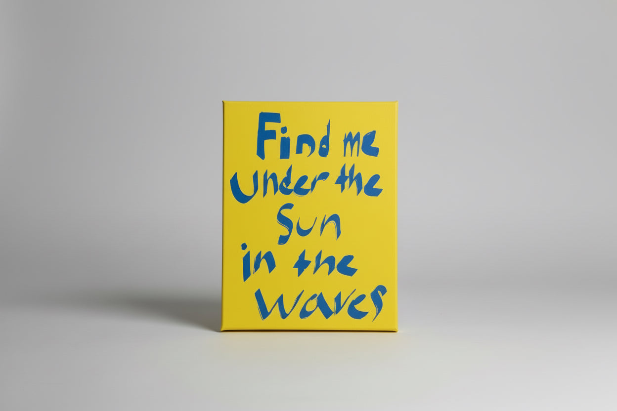 Find Me Under The Sun (Original, 11 x 14 in)