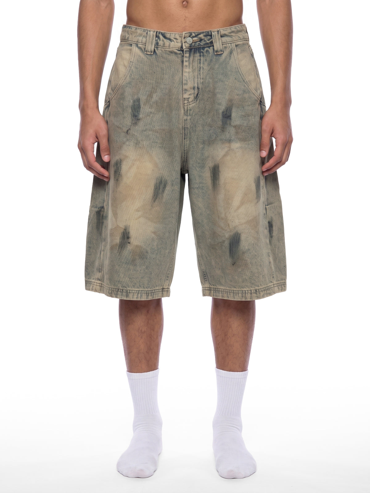 Vintage Wash Denim Jorts