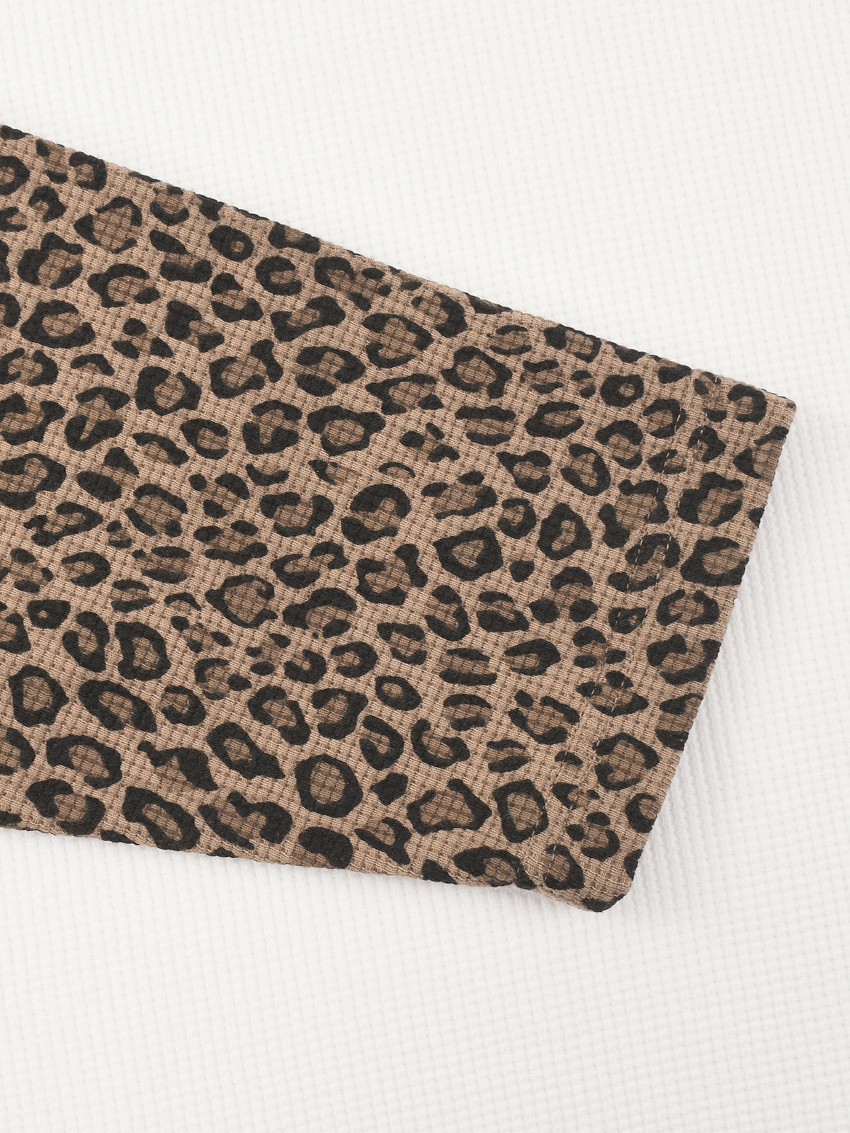 Leopard Panel Long Sleeve