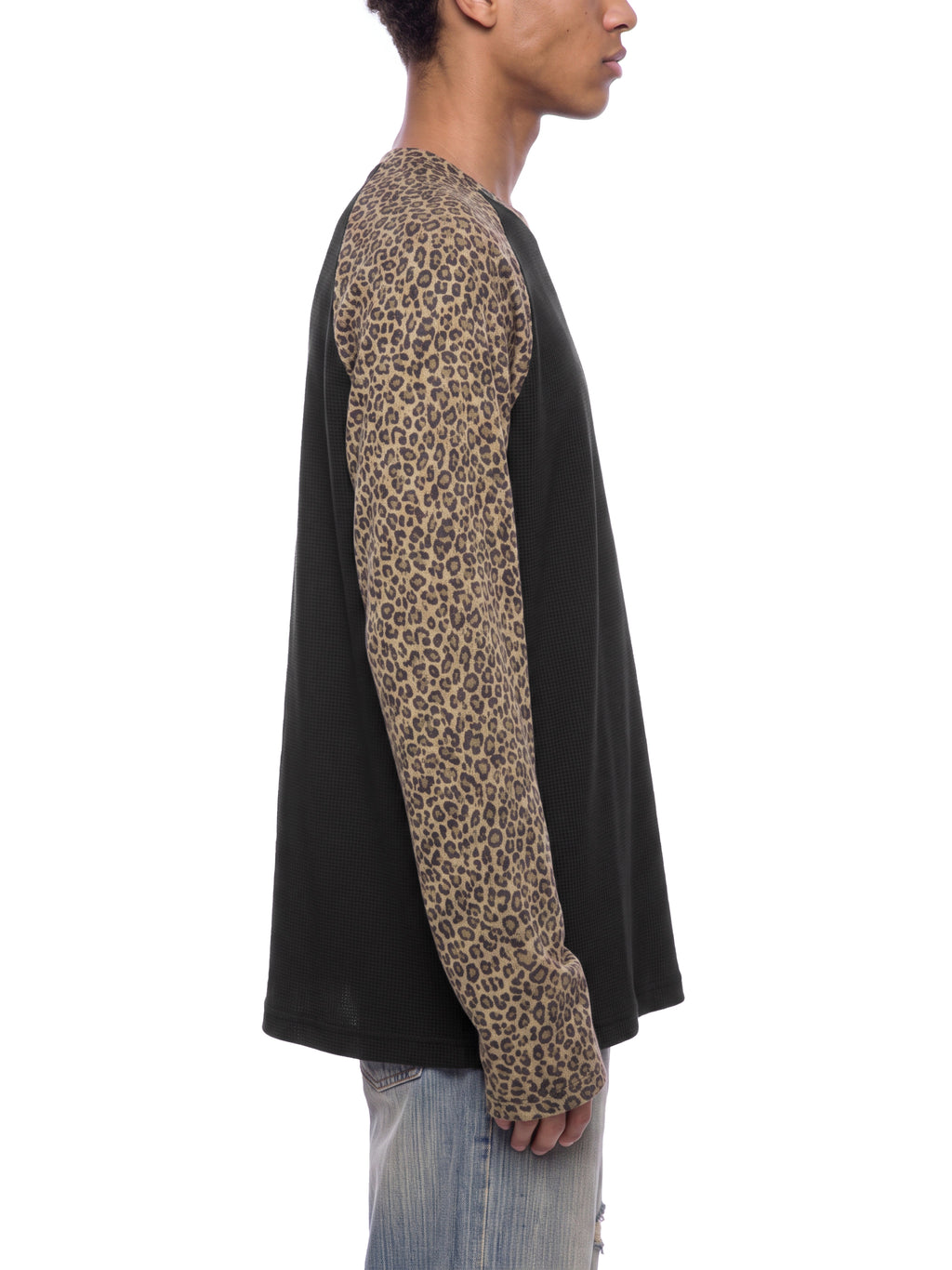 Leopard Panel Long Sleeve