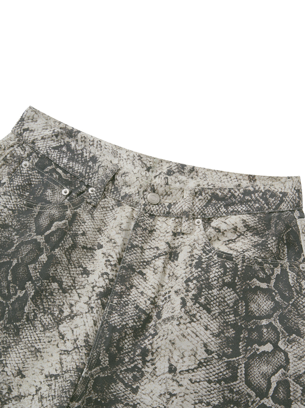 Snake Print Shorts