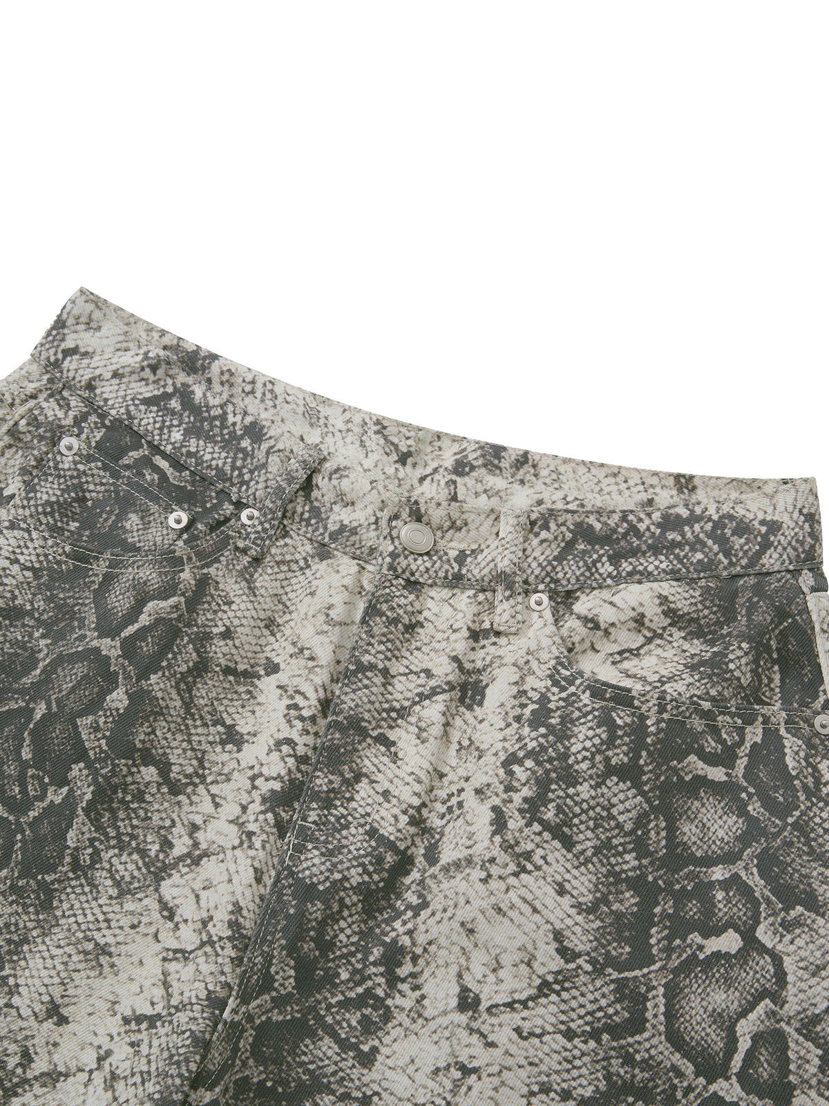 Snake Print Shorts