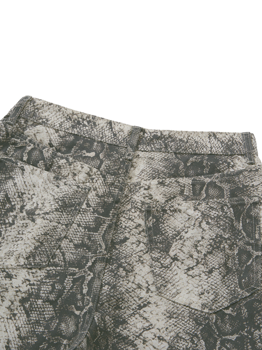 Snake Print Shorts